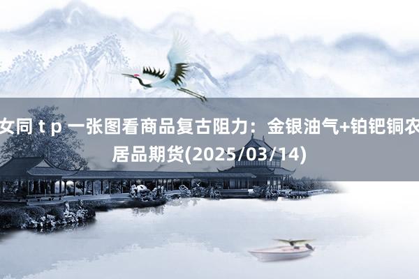 女同 t p 一张图看商品复古阻力：金银油气+铂钯铜农居品期货(2025/03/14)