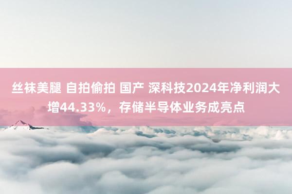 丝袜美腿 自拍偷拍 国产 深科技2024年净利润大增44.33%，存储半导体业务成亮点